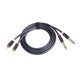 thumbnail image 3 of Rca Dual A Cable De Audio Dual De 6 35 Mm A Sólido Para Elertronic Qrgan 1 5 M, 3 of 5