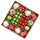 thumbnail image 1 of Juego De 40 Adornos De Bolas De Navidad, Colgantes Con Dijes Para Fiesta De Aniversario En El Patio, Estilo F, 1 of 5