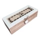 thumbnail image 1 of Caja De Té Mediana De Madera 3 Espacios Corazon Colgante negro, 1 of 3