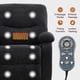 thumbnail image 1 of Hot massage manual lounge chair, with rocker arms and rotating fabric, with cup bucket, for living room, black, 1 of 3