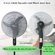 thumbnail image 5 of Paquete de 2 fundas protectoras de seguridad para ventiladores de 18 pulgadas, red protectora para dedos de niños, funda lavable a prueba de polvo para ventiladores de pedestal, funda de seguridad par, 5 of 7