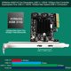 thumbnail image 2 of Tarjeta de Expansión PCIe USB FebSmart FS-C2-Pro 2x10Gbps USB-C, 2 of 8