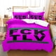 thumbnail image 1 of FCK TLV Bedding Set Single Twin Full Queen King Size Bed Set Aldult Kid Bedroom Duvetcover Sets 3D Print FCK TLV Orange Bed Sheets, 1 of 5