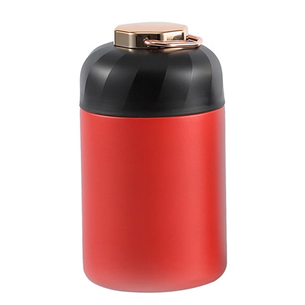 Recipiente térmico para alimentos, frasco de 20,29 oz, termo de acero inoxidable al vacío para comida, lonchera