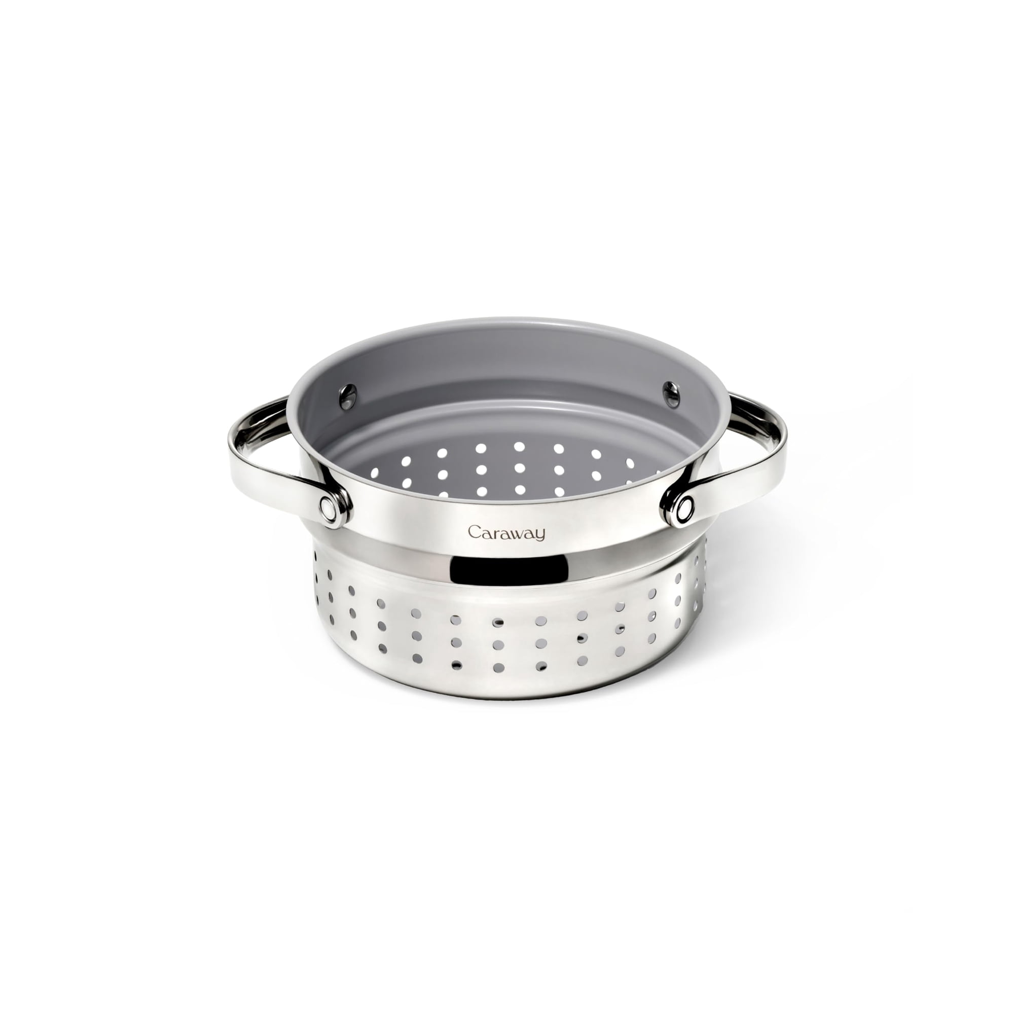 Steamer Caraway, De Acero Inoxidable, Antiadherente, Compatible