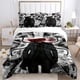 thumbnail image 5 of Skibidi toilet game logo bedding set duvet cover set 3 piece for kids and adults modern print, 5 of 5