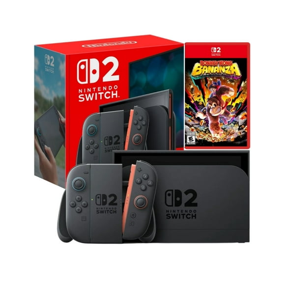 Consola Bundle Nintendo Switch 2 + Donkey Kong Bananza SW2