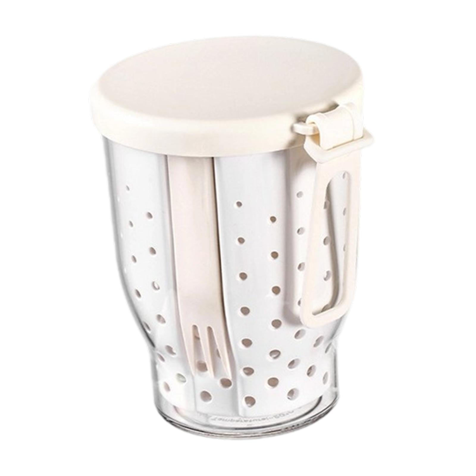 Bothyi - Vaso De Almacenamiento Para Ensalada De Frutas, Vaso De Fruta Portátil Y Reutilizable Para Cereales De Almuerzo De Viaje