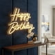 thumbnail image 1 of Led Neon Happy Birthday  A 220v, Luz Calida, 1 of 4