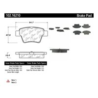 Pastillas Freno Para Auto C-Tek 102.16210