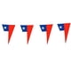 thumbnail image 1 of Guirnalda Banderines Triangulares Chile Fiestas Patrias 4m, 1 of 3