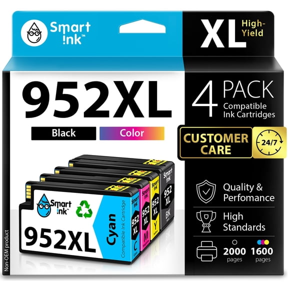 Cartucho de tinta Smart Ink compatible con HP 952XL 952 XL