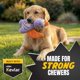 thumbnail image 2 of Juguete para perros Bite Force Dino morado con chirrido y Kevlar, 2 of 8