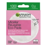 Garnier Skin Active - Ecopads Garnier Discos Desmaquillantes Reutilizables