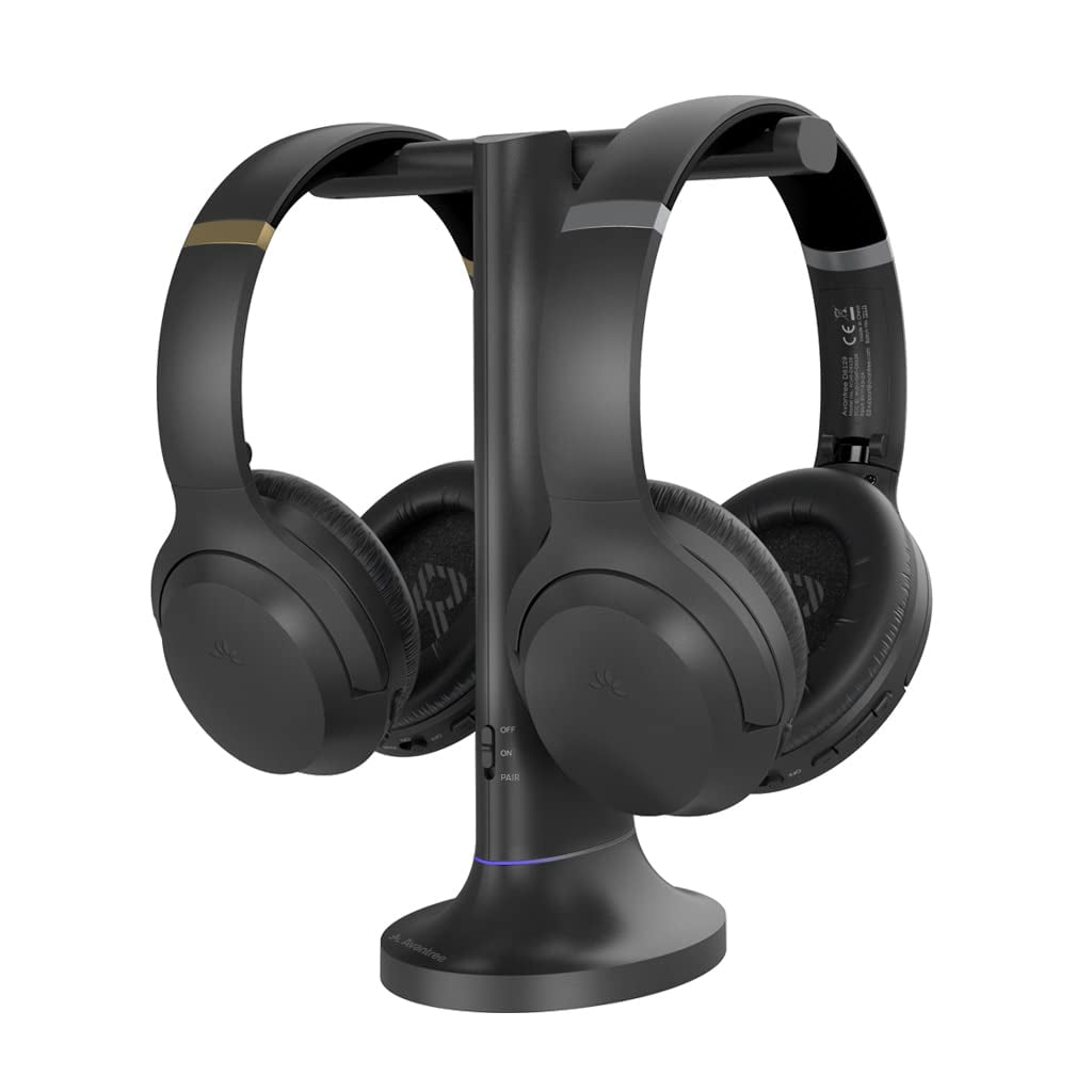 Auriculares Inalámbricos Avantree Duet Para Tv Con Transmisor Negros