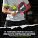 thumbnail image 4 of Pala de Pickleball Selkirk Sport SLK Valkyrie Negra y Roja, 4 of 7