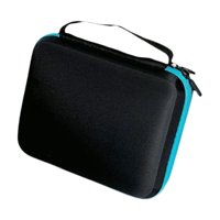 Magideal - Estuche De Almacenamiento De Yoyo Profesional Con Asa Con Cremallera Bolsa De Transporte De Yoyo De Eva Seis Compartimentos Para Yoyo Bolsillo Interior De Malla Con Cremallera Adecuado Para Azul