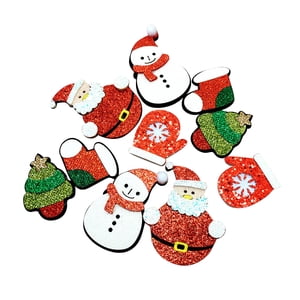 Bothyi - 10 Piezas Parche De Navidad Reparación Parche Coser Adorno Bordado Para Bolsa Zapatos