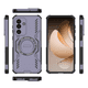 thumbnail image 4 of Funda FOXDOCK para Samsung Galaxy M56 , magnética, resistente a golpes, con soporte, unisex, carga inalámbrica, 4 of 4