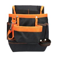 Ioensy - Organizador De Bolsa De Almacenamiento De Herramientas Para Cinturón De Cintura Para Carpinteros, Multiusos, Duradero, Naranja