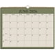 thumbnail image 1 of Calendario de pared Runtioval 2026-2027 22 x 28 cm verde, 1 of 6
