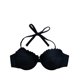 thumbnail image 3 of Bikini strapless con vuelos negro Talla S, 3 of 4
