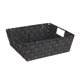 thumbnail image 1 of Canasta Tejida M-Blk, 1 of 1