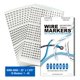 thumbnail image 1 of Libro de marcadores para cables Stranco Premium numerados del 1 al 45 para gestión de cables, 1 of 4