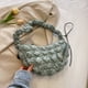 thumbnail image 5 of Bolso De Mano Acolchado Para Mujer, Ligero Y Acolchado, Tipo Hobo, 2023, Con Pliegues En Forma De Nube., 5 of 5
