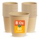 thumbnail image 1 of Vasos calientes ECO SOUL 100% compostables a base de plantas, 240 ml (50 unidades), 1 of 6