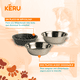 thumbnail image 4 of Comedero y bebedero Para Perros Altura Ajustable Gris- Plato Acero y de dificultad, 4 of 7