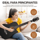 thumbnail image 3 of Guitarra electroacustica cutaway 38 con funda Negro #7, 3 of 3