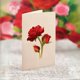 thumbnail image 4 of Tarjetas desplegables de papel recién cortado, rosas florecientes, flores para siempre, 4 of 8