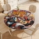 thumbnail image 4 of Marvel Zombies-theme Fitted Round Tablecloths Elastic Edged Table Covers Waterproof Table Cloth for Kitchen Holiday Party Tables Decor 120cm, 4 of 6