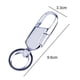 thumbnail image 2 of Llaveros de acero inoxidable, llaveros resistentes para llaves de coche., 2 of 5