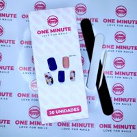 One Minute - Uñas Gel Semicuradas Diseño 023