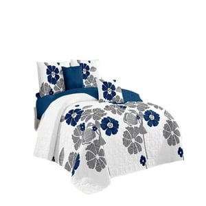 Genérico - Quilt 2 Plazas Diseño - Cubrecama Primavera Verano B5