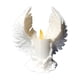 thumbnail image 2 of Porta velas LED con alas de ángel blanco, 2 of 3