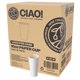 thumbnail image 1 of Vaso de Papel CIAO! Blanco Desechable 473 mL Paquete de 1,000, 1 of 9
