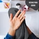 thumbnail image 4 of Juego De 4 Toallas Faciales 32 X 32 Cm Algodón 500 G Set Baño Gris, 4 of 10