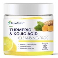 Almohadillas Limpiadoras Blooskim, Cúrcuma Y Ácido Kójico, 60 Unidades