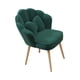 thumbnail image 5 of Sillón De Tocador, Lindo Sillón Suave Con Acento Para Oficina, Sala De Estar, Maquillaje, Color Verde, 5 of 5