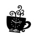 thumbnail image 4 of Reloj De Pared Con Forma De Taza De Café, Bonito Regalo, Silencioso Para Dormitorio, Cocina Y Sala De Estar., 4 of 5