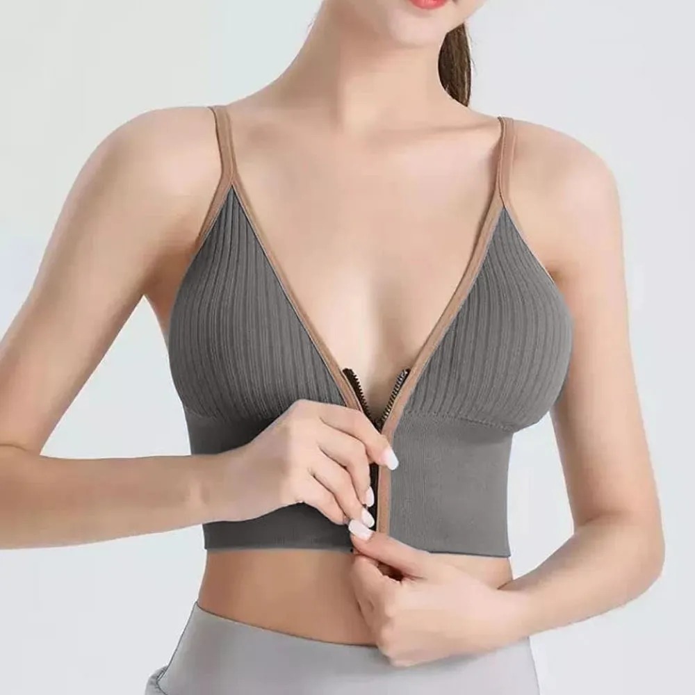 Genérico - Sosten Top Sujetador Para Mujeres Con Cierre Suave