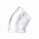 thumbnail image 1 of Elbow B&K, hierro maleable galvanizado de 45 grados, 1/8 pulgadas PIE, 1 of 2