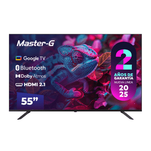 Master-G - Smart Tv Led 55"" Google Tv 4K Uhd Bluetooth Mgg55Ufkg