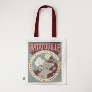 Totebag Niño Blanco Ratatouille Pixar Disney