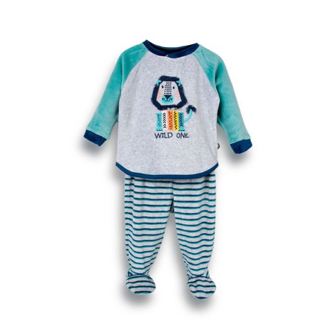 Osito Recién Nacido Niño Verde Pillin