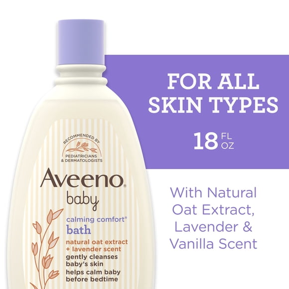 Jabón Líquido Aveeno Baby Calming Comfort 532 mL Avena y Lavanda