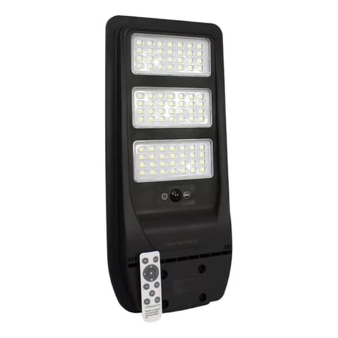 Luminaria Solar Brisa Led 200W 6500K Megabright Negro 502X237X44Mm